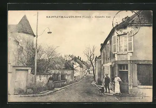 AK Saint-Cyr-les-Colons, Grande Rue