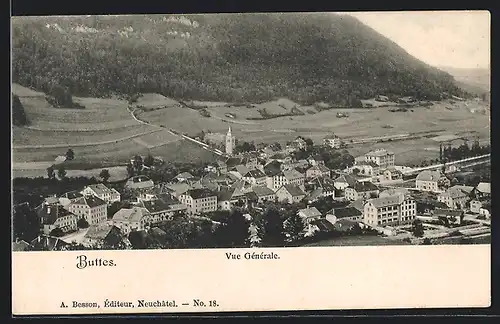 AK Buttes, Vue Générale