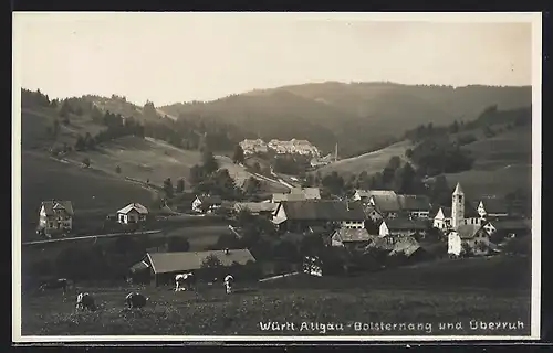 AK Bolsternang /Allg., Ortsansicht mit Blick nach Überruh