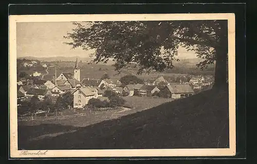 AK Heimenkirch, Panoramablick von der Bergwiese