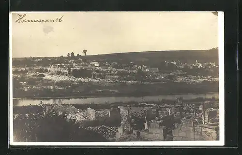 Foto-AK Honnecourt, Panorama