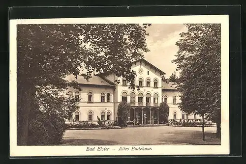 AK Bad Elster, altes Badehaus