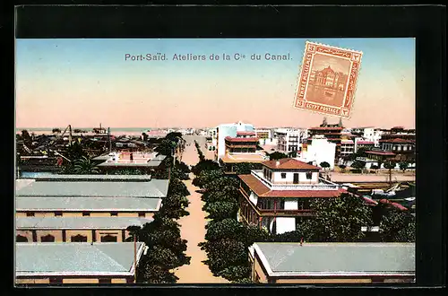 AK Port-Said, Ateliers de la Cie du Canal