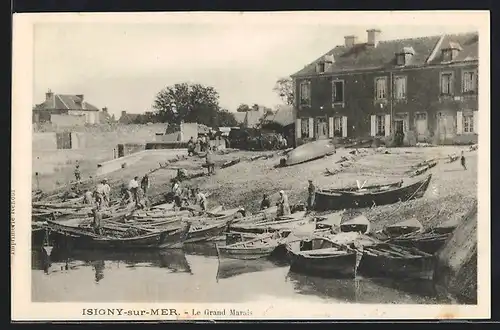 AK Isigny-sur-Mer, Le Grand Marais