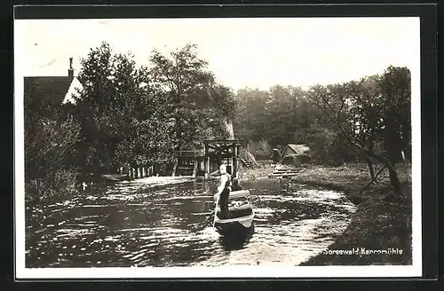 AK Neu Zauche / Soreewald, Kannomühle