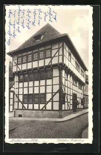 AK Nordhausen a. Harz, Gildehaus Finkenburg