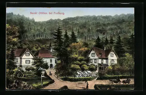 AK Freiburg, Gasthaus Sankt Ottilien