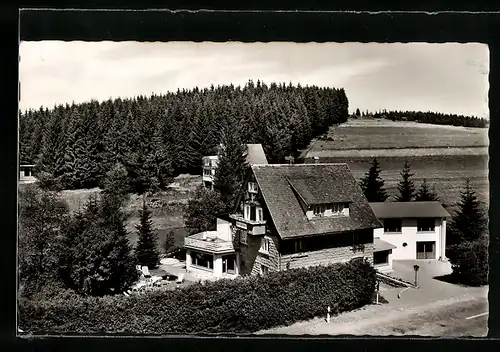 AK Schönwald, die Inselklause am Triberg