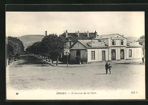 AK Joigny, L'Avenue de la Gare