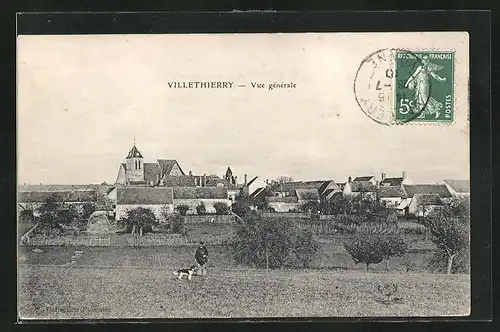 AK Villethierry, Vue generale, l'Eglise