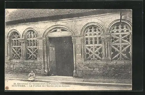 AK Moutiers, Le Portail de l`Eglise