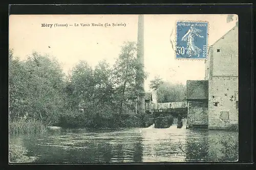 AK Héry, Le vieux Moulin, La Scierie