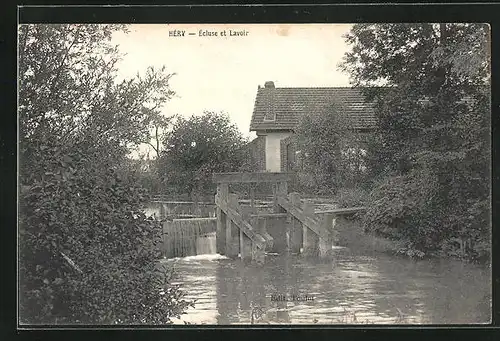 AK Héry, Ecluse et Lavoir