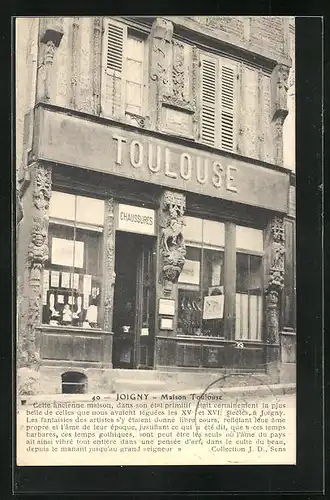 AK Joigny, Maison Toulouse