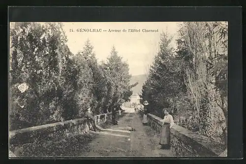 AK Génolhac, Avenue de l`Hôtel Charraud