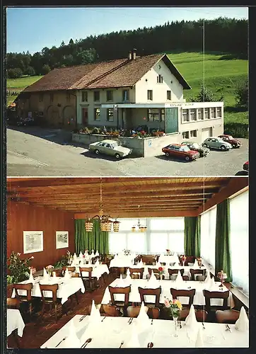 AK Hettenschwil, Restaurant Waldheim, Bes. Familie H. Vögele-Emmenegger