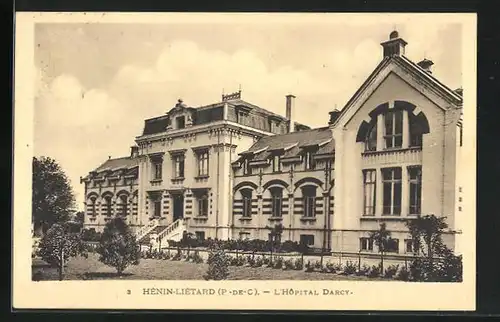 AK Hénin-Liétard, L`Hôpital Darcy