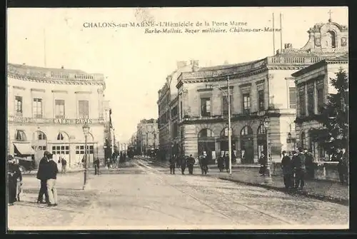 AK Chalons-sur-Marne, L`Hèmicicle de la Porte Marne