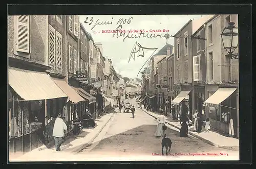 AK Bourbonne-les-Bains, Grande-Rue