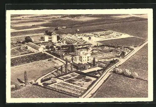 AK Nimes, Vue générale prise en avion