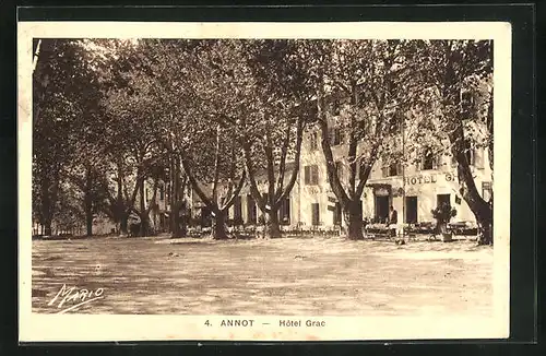 AK Annot, Hôtel Grac