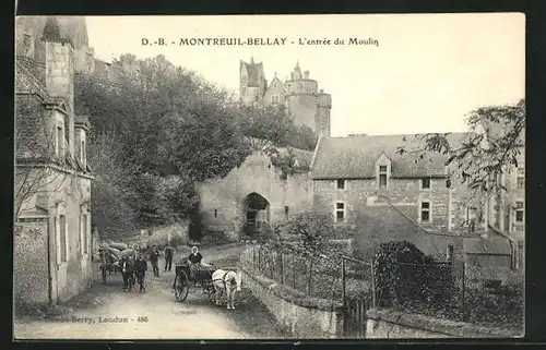 AK D.-B.-Montreuil-Bellay, L`Entree du Moulin