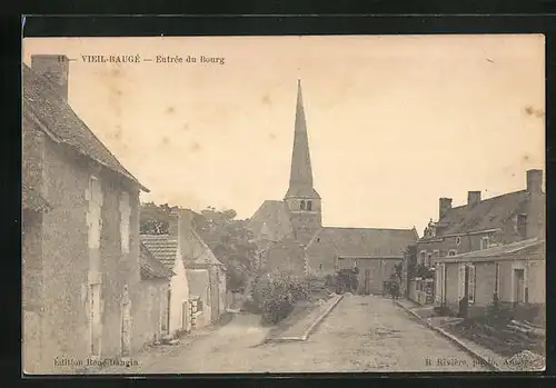 AK Vieil-Baugé, Entrée du Bourg