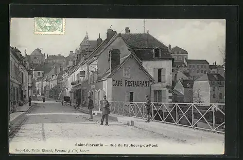 AK Saint-Florentin, Rue du Faubourg du Pont