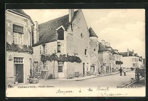 AK Vermenton, Vieille Maison, Strassenpartie