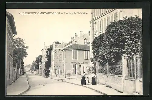 AK Villeneuve-Saint-Georges, Avenue de Valenton