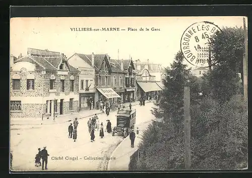 AK Villiers-sur-Marne, Place de la Gare