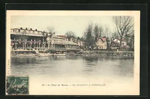 AK Nogent, Le Tour de Marne de Nogent à Joinville