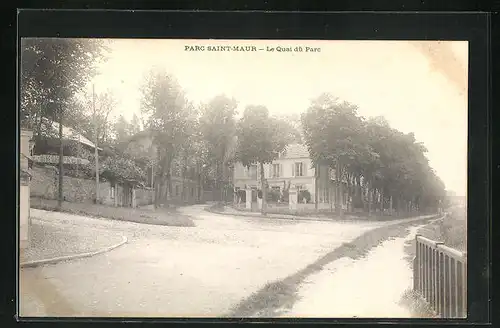 AK Parc Saint-Maur, Le Quai du Parc