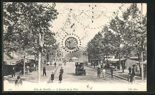 AK Neuilly, L`Entrée de la Fete