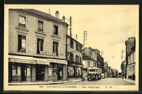 AK Fontenay-Aux-Roses, Rue Boucicaut