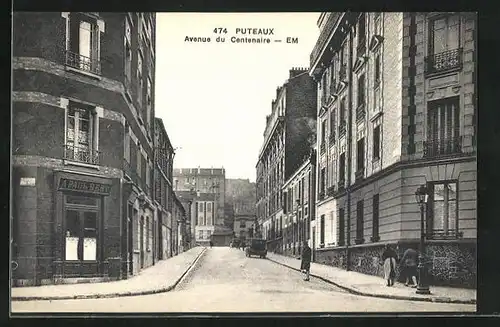 AK Puteaux, Avenue du Centenaire