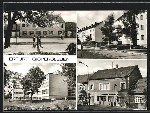 AK Erfurt-Gispersleben, Verschiedene Ansichten des Ortes