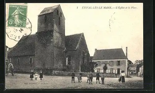 AK Le Mans, L`Eglise et la Place