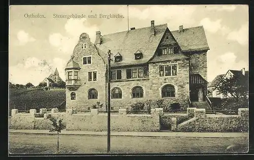 AK Osthofen, Steuergebäude und Bergkirche