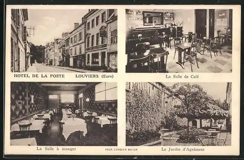 AK Louviers, Hotel de la Poste, interieure