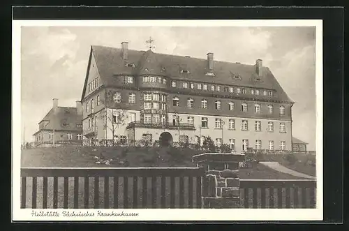 AK Schneeberg im Erzgebirge, Heilstätte der Sächsischen Krankenkassen