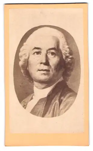 Fotografie Portrait Christoph Willibald Gluck, Komponist