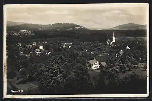 AK Neuenhof, Ortspartie mit Kirche