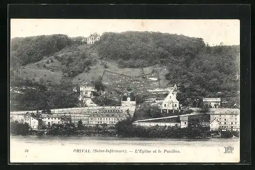 AK Orival, L`Eglise et le Pavillon