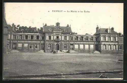 AK Pavilly, La Mairie et les Écoles