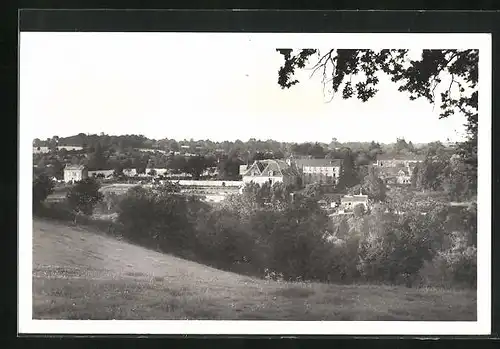 AK Saint-Frambault-de-Prières, Orphelinat Saint-Georges-de-Lisle, La Mayenne, Vue Panoramique