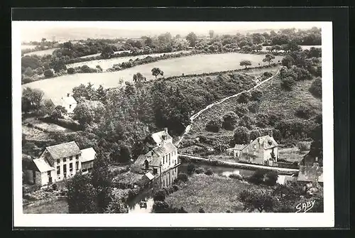 AK Sainte-Suzanne, le Grand Moulin et la Piscine