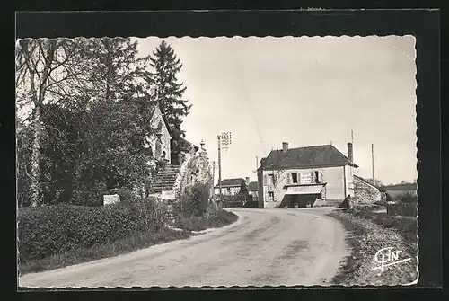 AK Saint-Jean-de-Mayenne, Entrée du Bourg