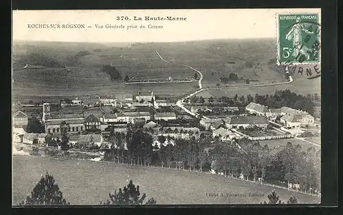 AK Roches-sur-Rognon, Vue Générale prise du Coteau