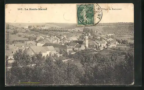 AK Riaucourt, Le Village